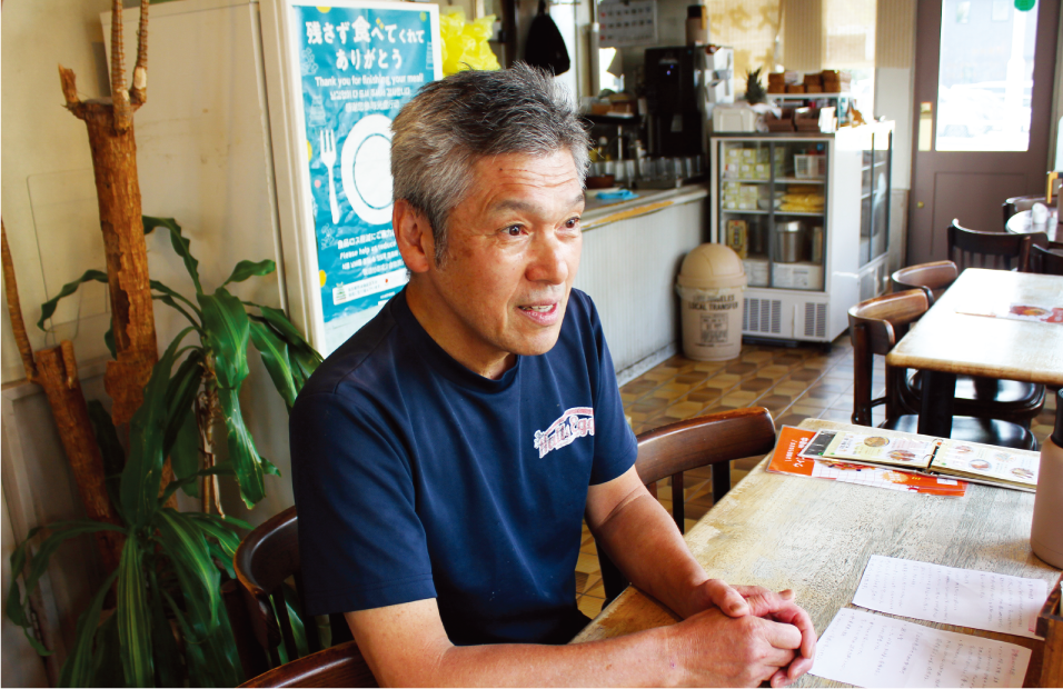 代表の細野さん