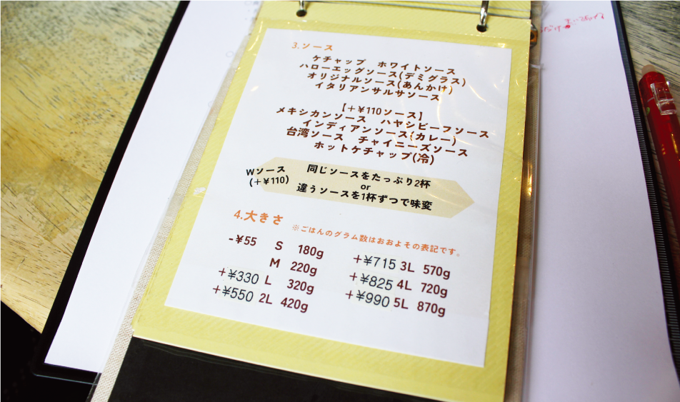 ボリューム感をお伝えすることも取り組みの一つです。